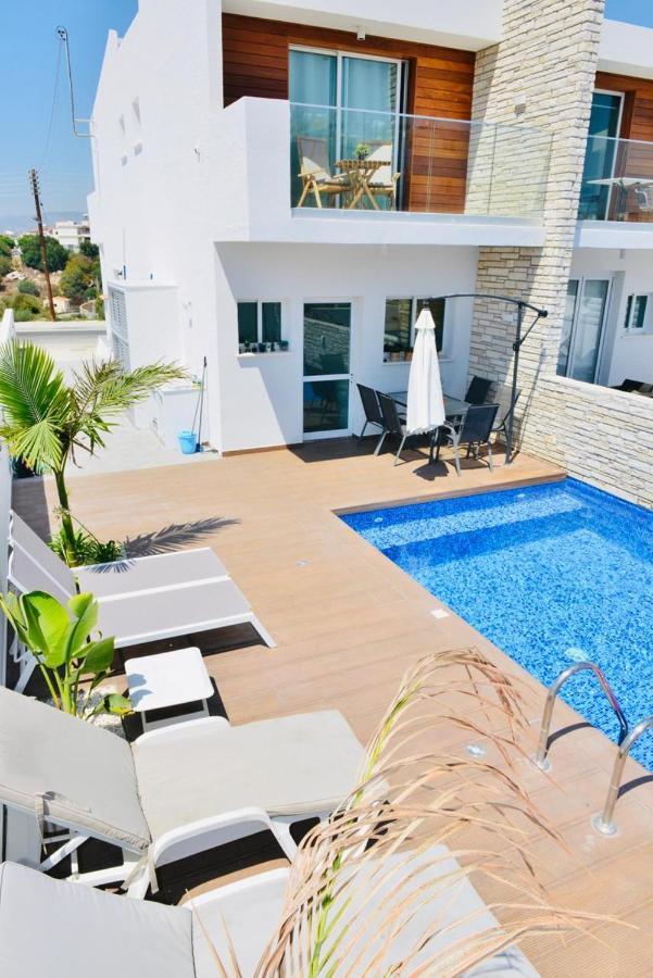 Melanos Residence 2 Bdrm Townhouse With Private Pool Klorakas エクステリア 写真